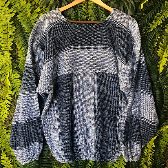 🔥ANCIENT Woven WOOL PULLOVER!🔥 - Picture 1 of 6
